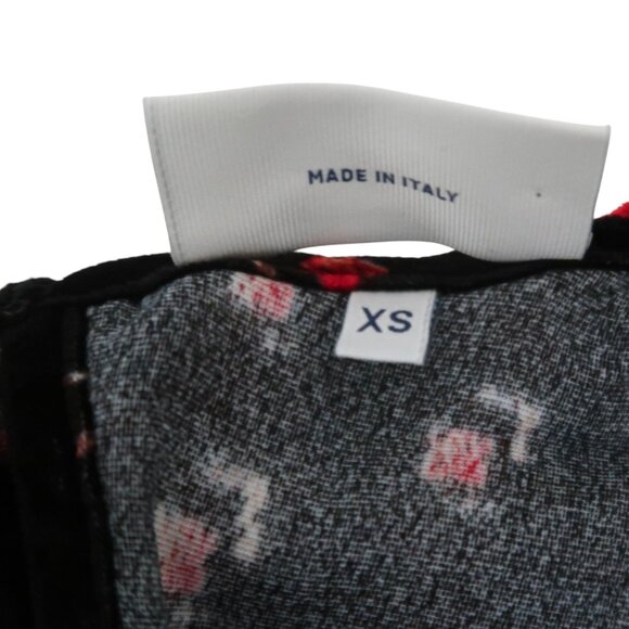 PIERRE-LOUIS MASCIA printed velvet blouse sz XS - Picture 7 of 7